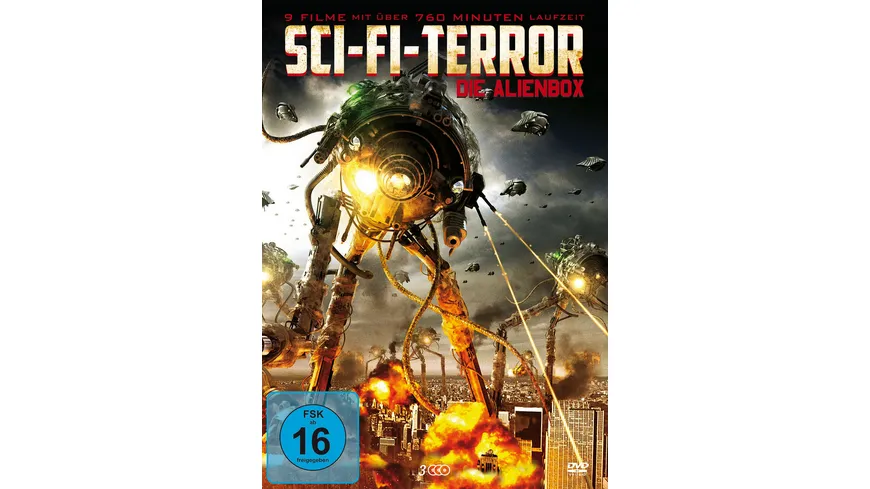 Sci-Fi-Terror - Die Alienbox  [3 DVDs]