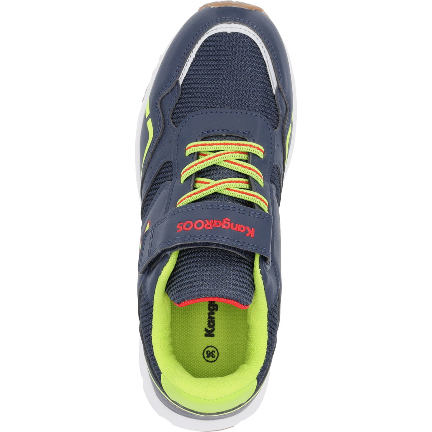 KangaROOS K-Ni Lucky EV 18918, Sneakers Low, Kinder, dk navy/lime
