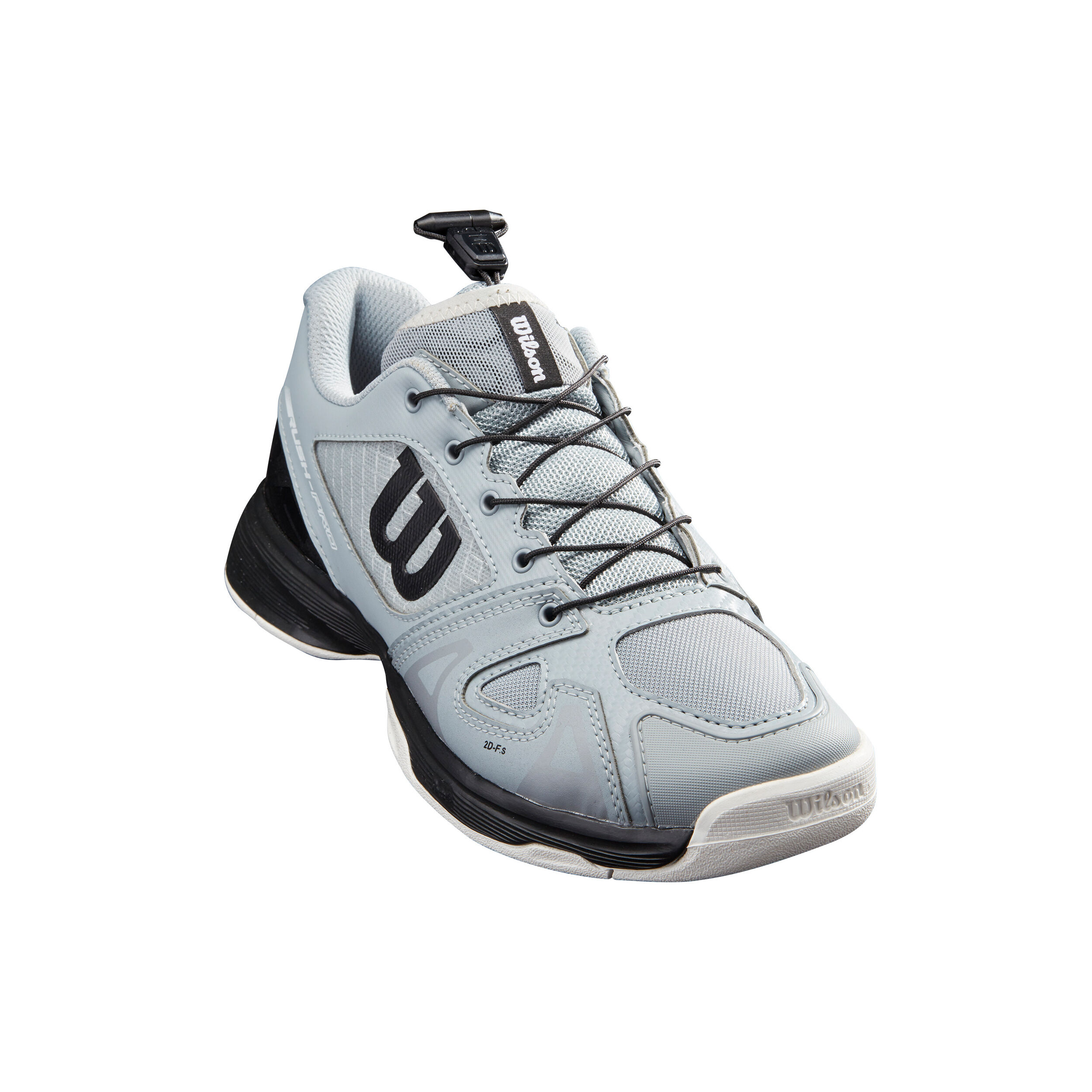 Kaos Pro QL Allcourtschuh Kinder - Grau, Schwarz