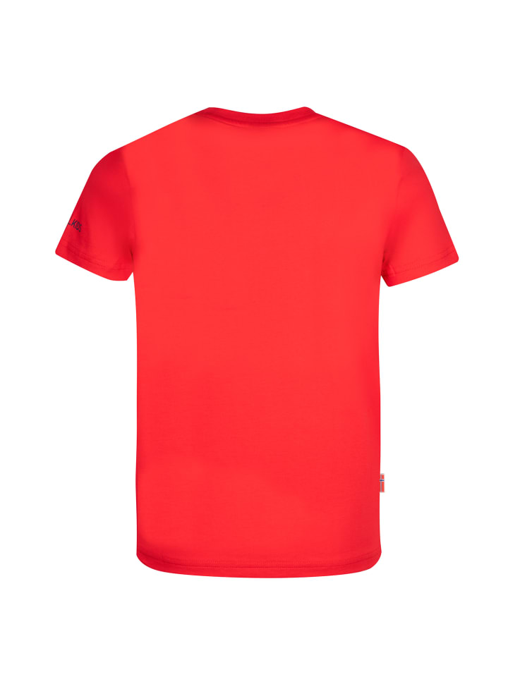 Trollkids Funktionsshirt Kroksand in bright red günstig kaufen