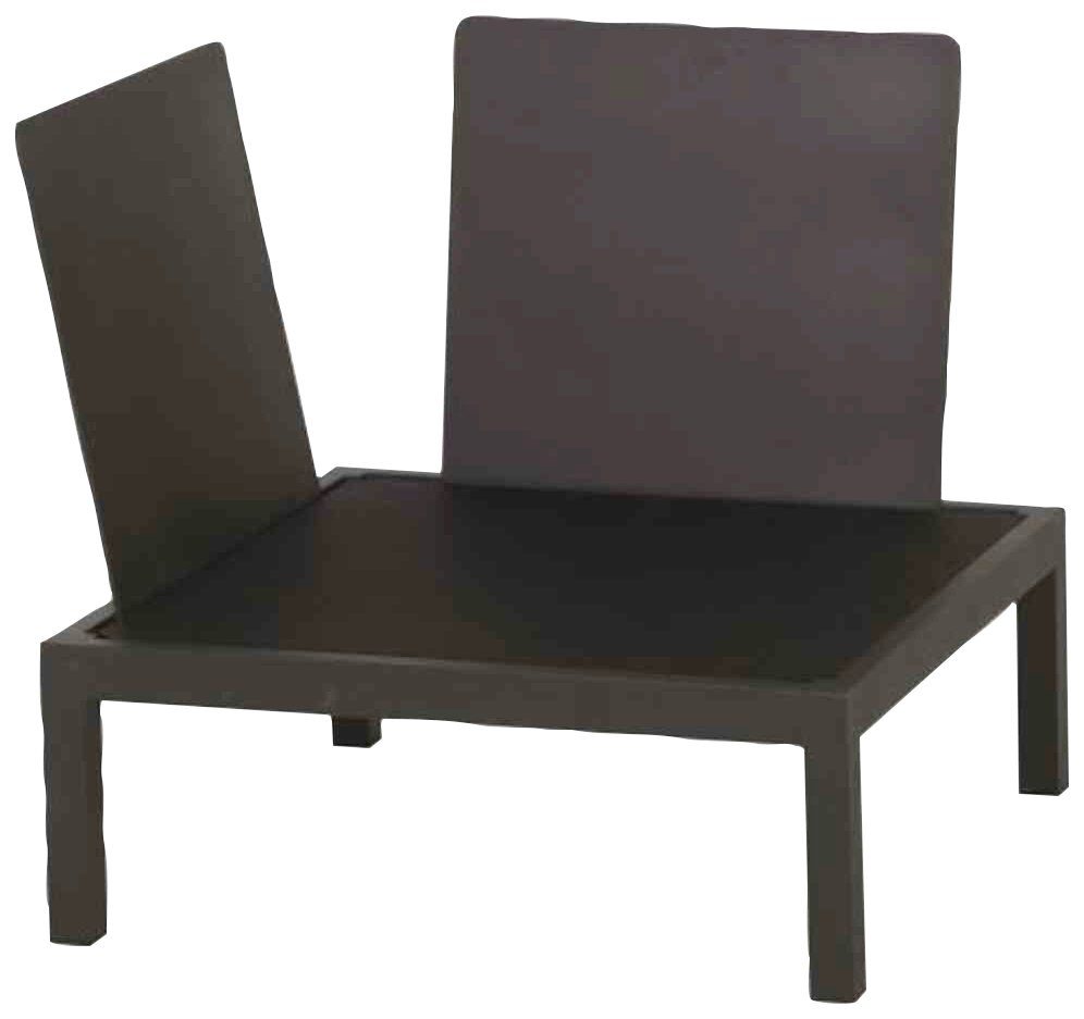 Siena Garden Loungesofa Alvida, Lounge Modul Ecke, BxTxH: 84x84x75 cm