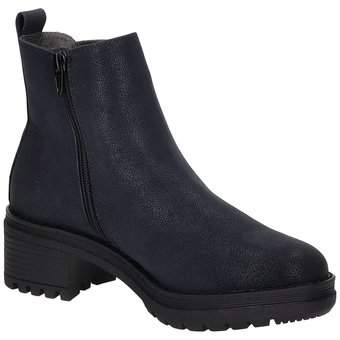 Jana Chelsea Boots in blau