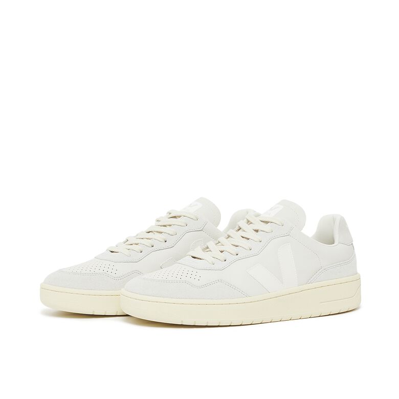 Veja WMNS V-90 Leather gravel white