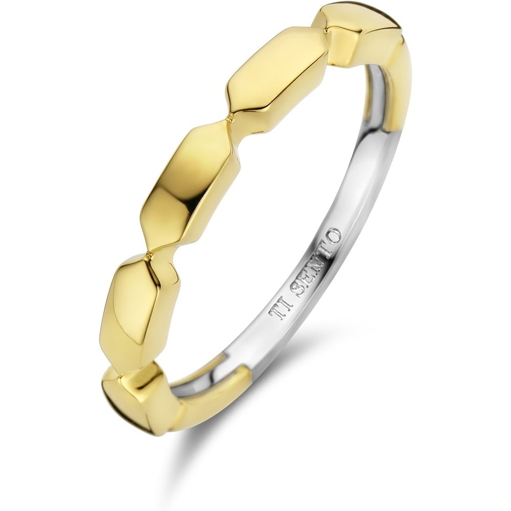 TI SENTO - Milano Bague pour femme 925 Argent or jaune Bague