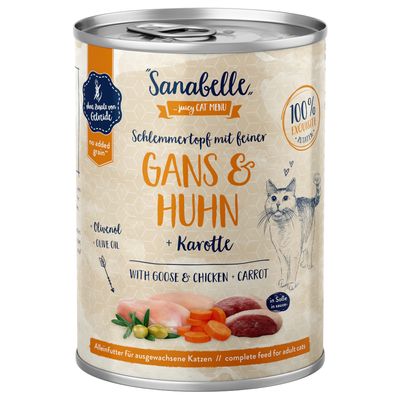 Sparpaket Sanabelle Fleisch in Soße 24 x 380 g