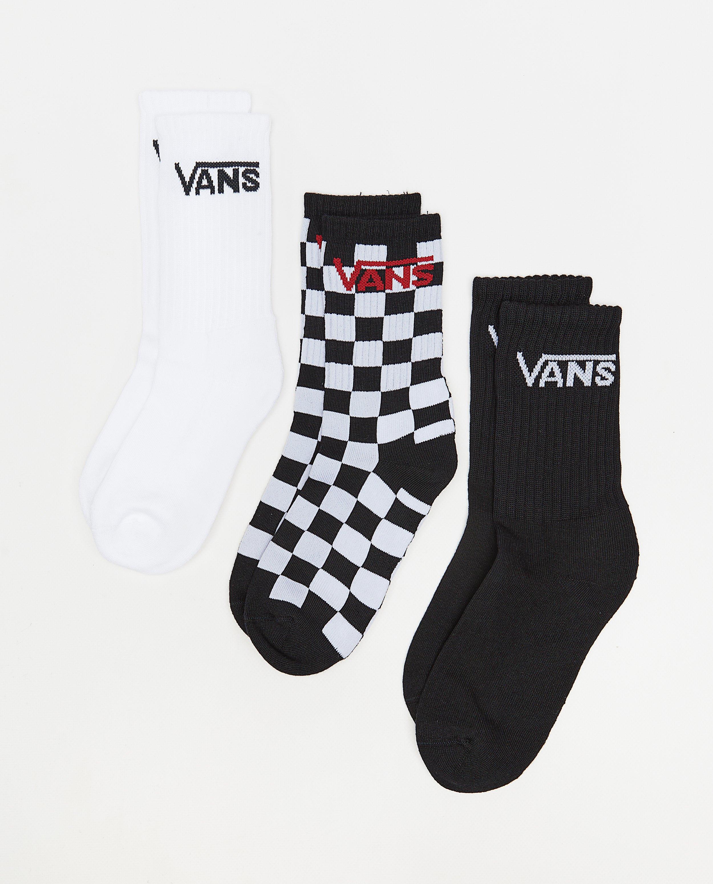 Vans 3 pár zokni szett fekete