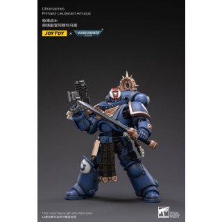 Warhammer 40k Actionfigur 1/18 Ultramarines Primaris Lieutenant Amulius 12 cm