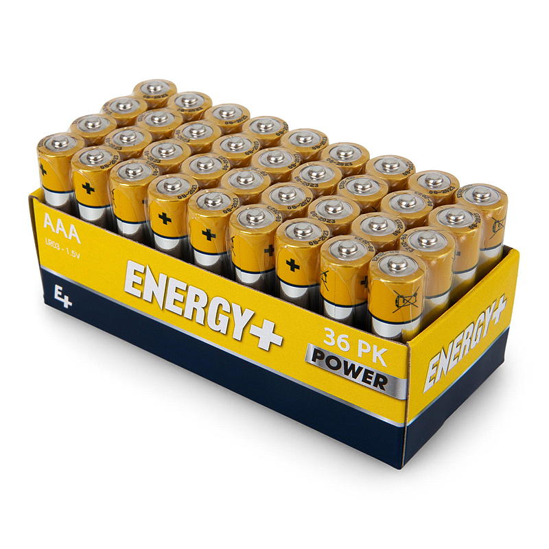 Energy Batteri AAA 36-pk, Power Energy