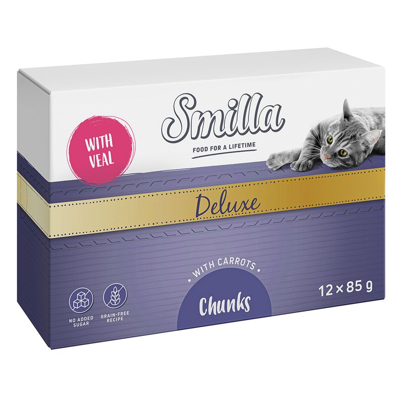 Sparpaket Smilla Deluxe Häppchen 48 x 85 g