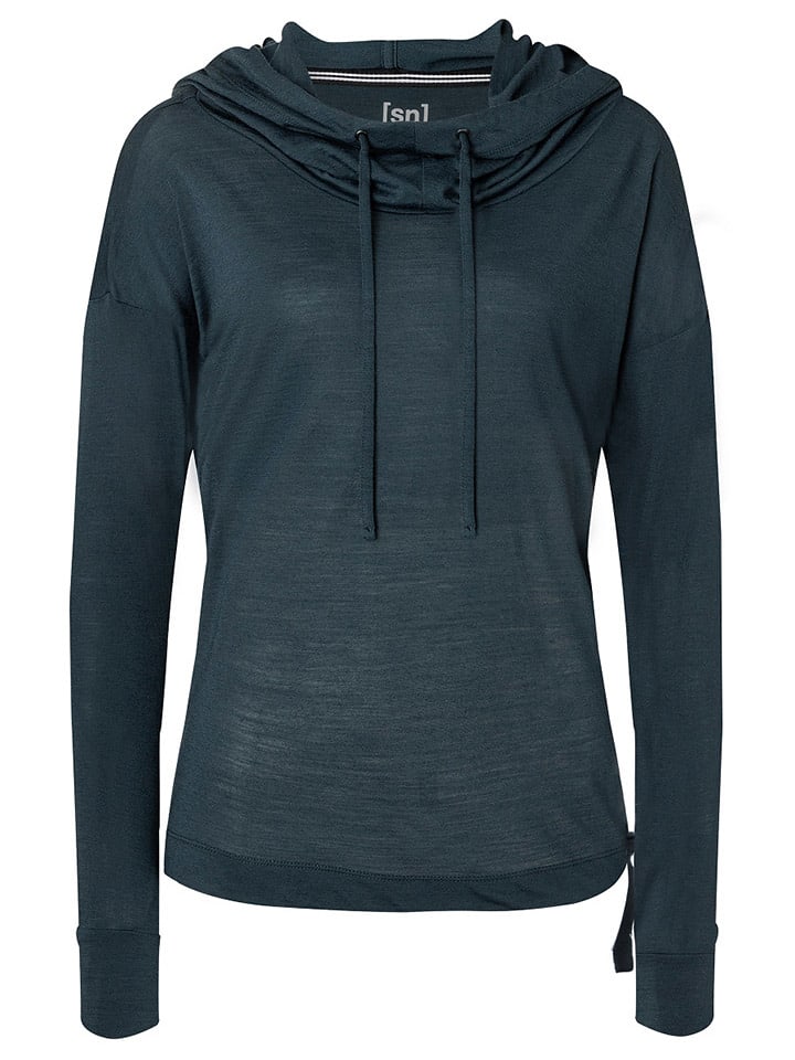 super.natural Hoodie in Dunkelblau günstig kaufen