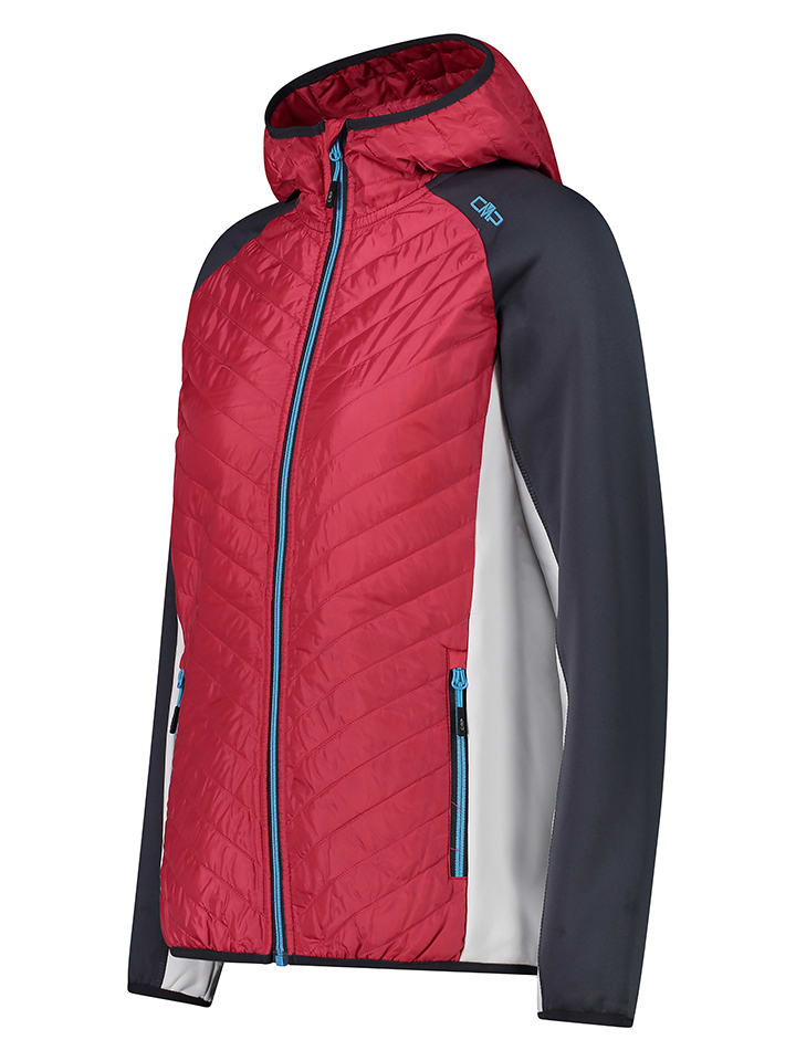 CMP Hybridjacke in Rot/ Schwarz günstig kaufen