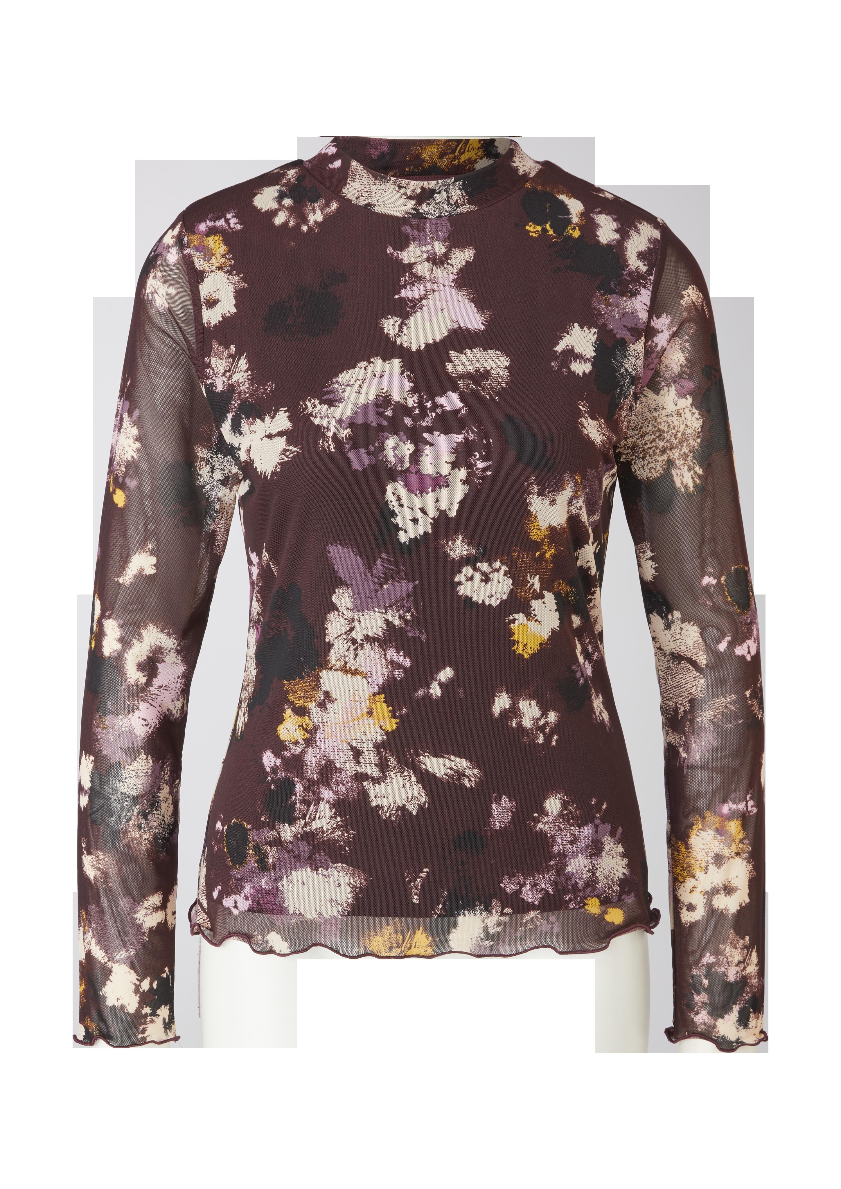 Mesh-Shirt mit Alloverprint  2121078-49A0
