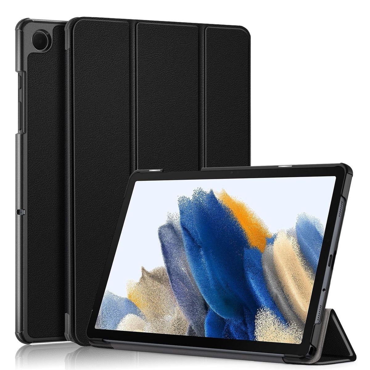 Wigento Tablet-Hülle Für Samsung Galaxy Tab A9 Plus Tablet 3folt Wake UP Smart Cover Tasche