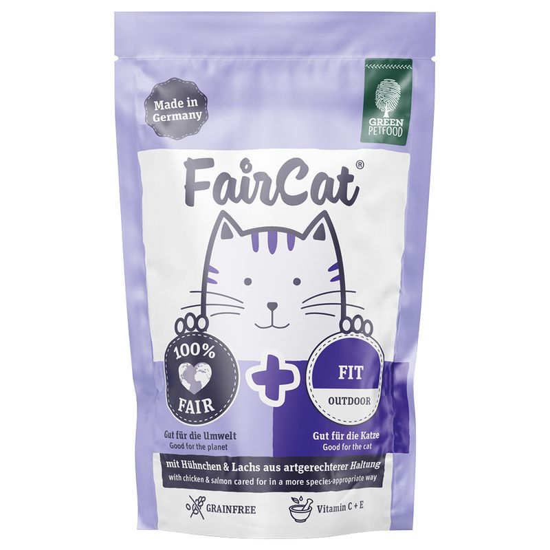 Sparpaket FairCat Nassfutterbeutel 16 x 85 g