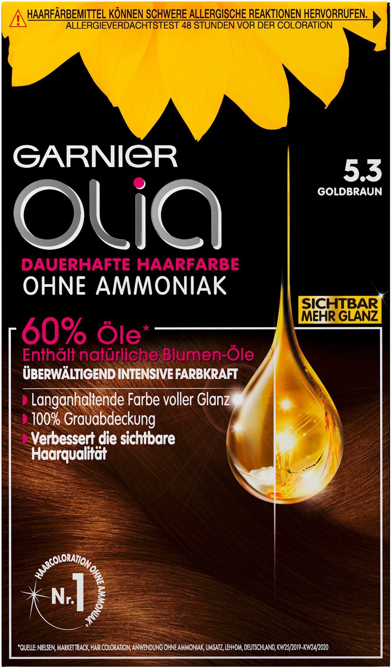 GARNIER Coloration Olia dauerhafte Haarfarbe