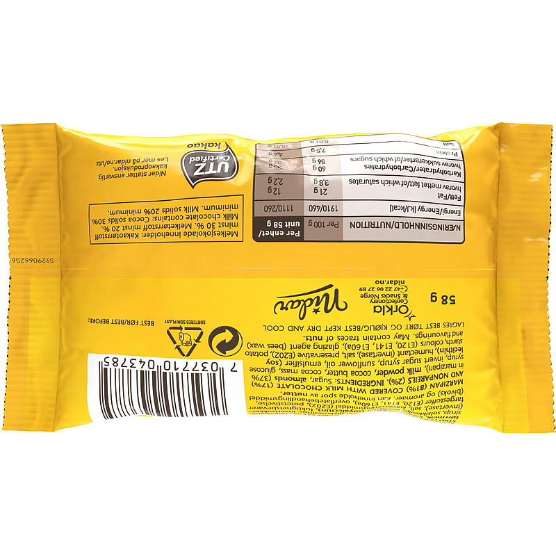 Nidar Kolibriegg 58 g, Nidar