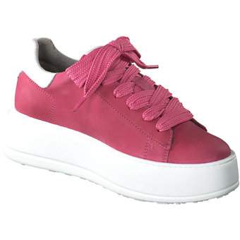 Tamaris Plateau Sneaker in pink