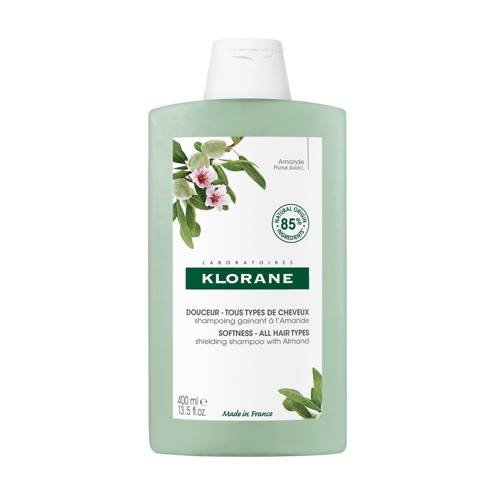 Klorane Amande - Shampooing gainant Douceur et B rillance Dès 3 ans 400ml Shampooing