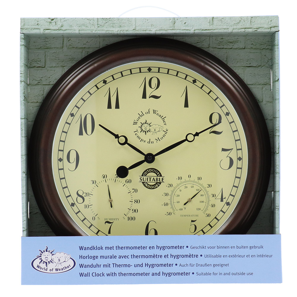 Esschert Gartenuhr Ø ca. 38 cm