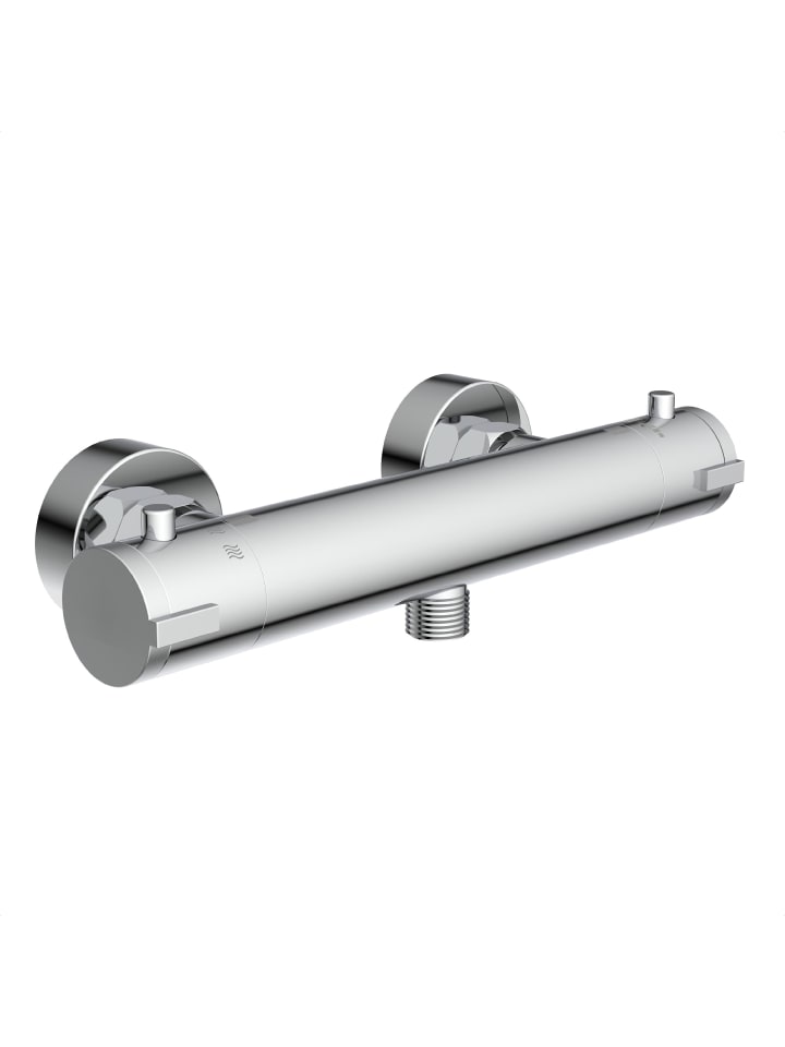 Schütte Duscharmatur LONDON in Chrom mit Thermostat - (L) 7 x (B) 27 x (H) 6 cm günstig kaufen onesize
