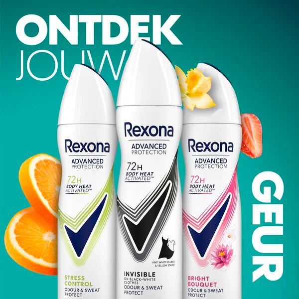 Rexona Women Advanced Protection láthatatlan izzadásgátló spray 150ml