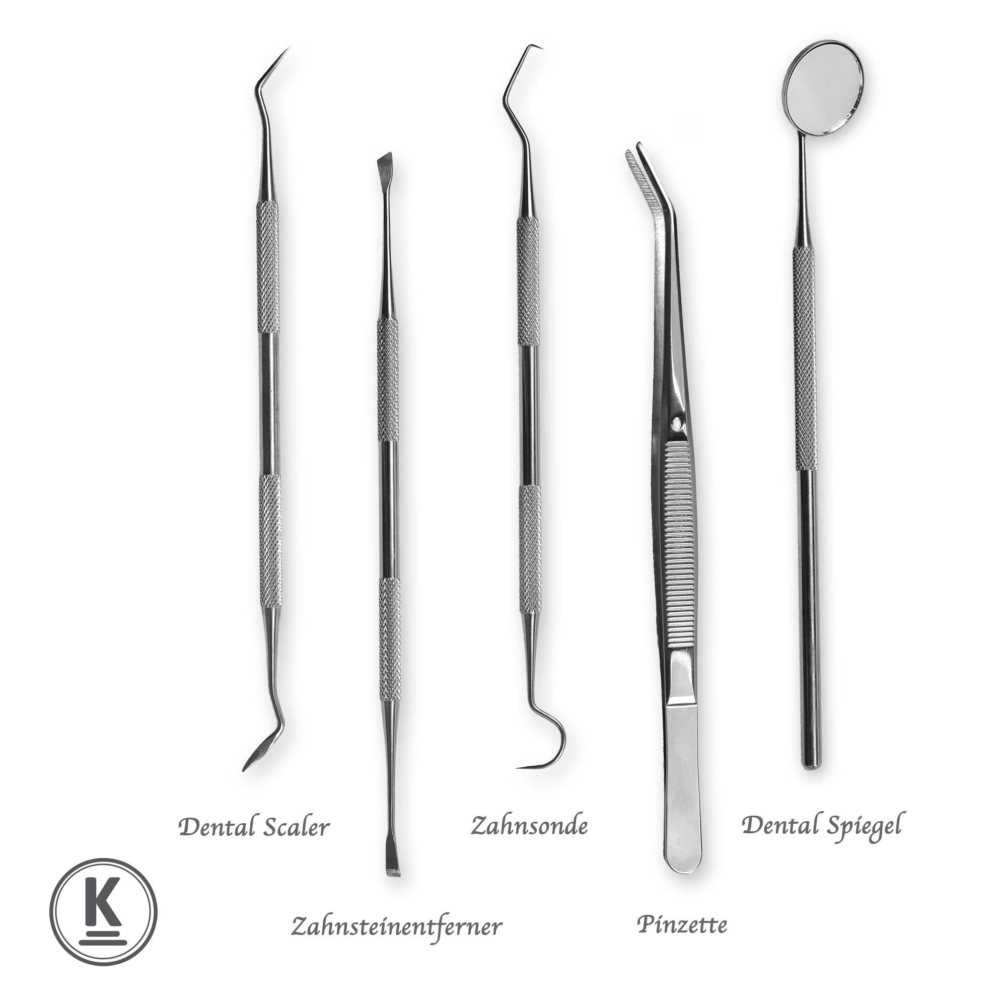 K-Pro Zahnbürste Zahnpflege Instrumente - 5er Set