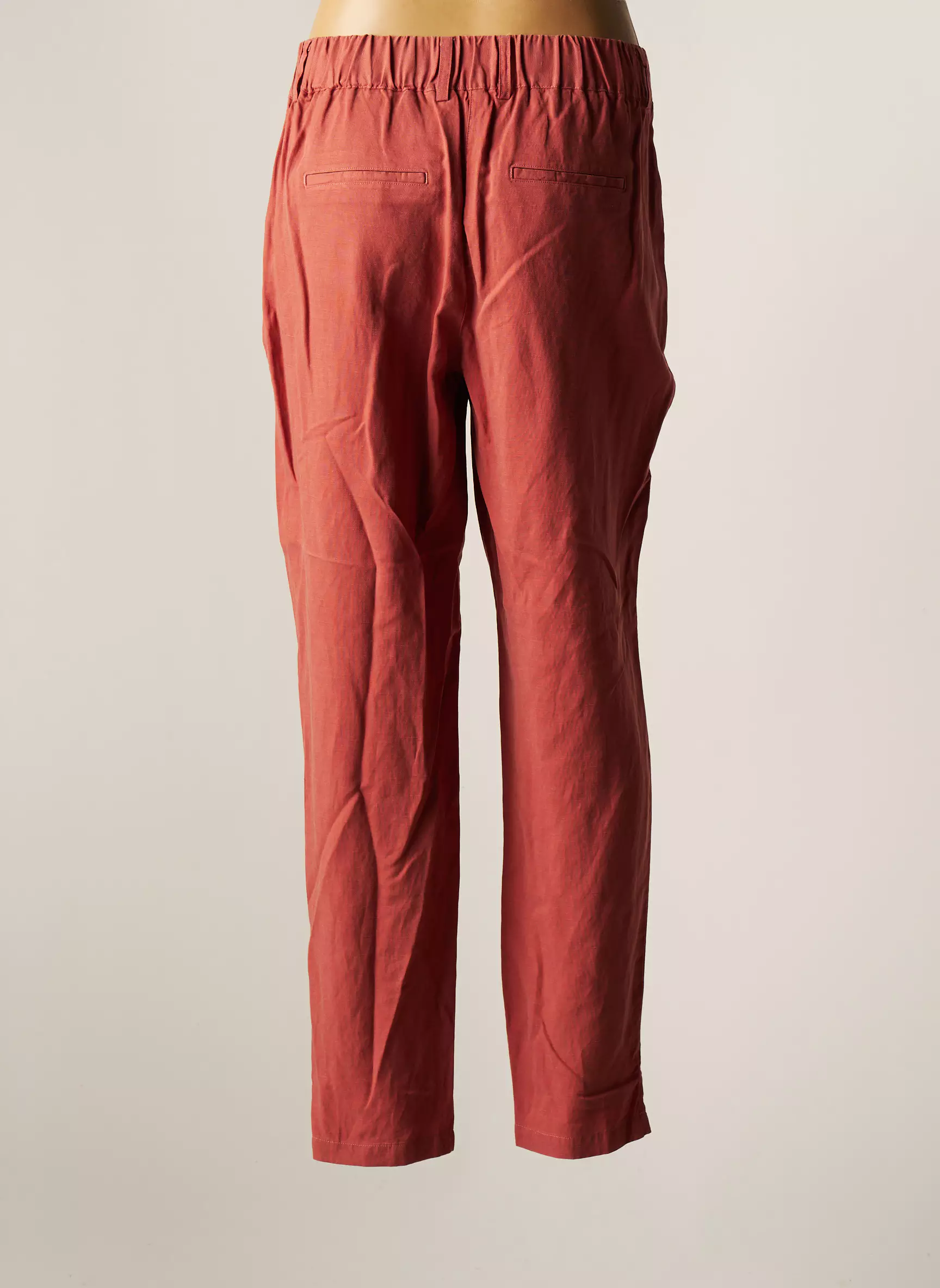 C Est Beau La Vie Pantalons Chino Femme couleur orange