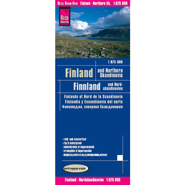 RKH WMP FINNLAND UND NORDSKANDINAVIEN - Straßenkarte