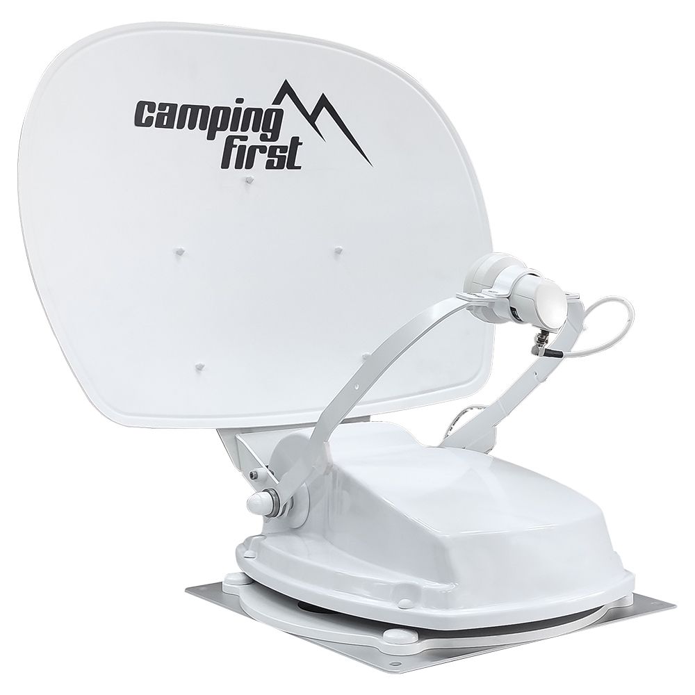 Camping first Satmex 55 plus weißer vollautomatische Sat Antenne