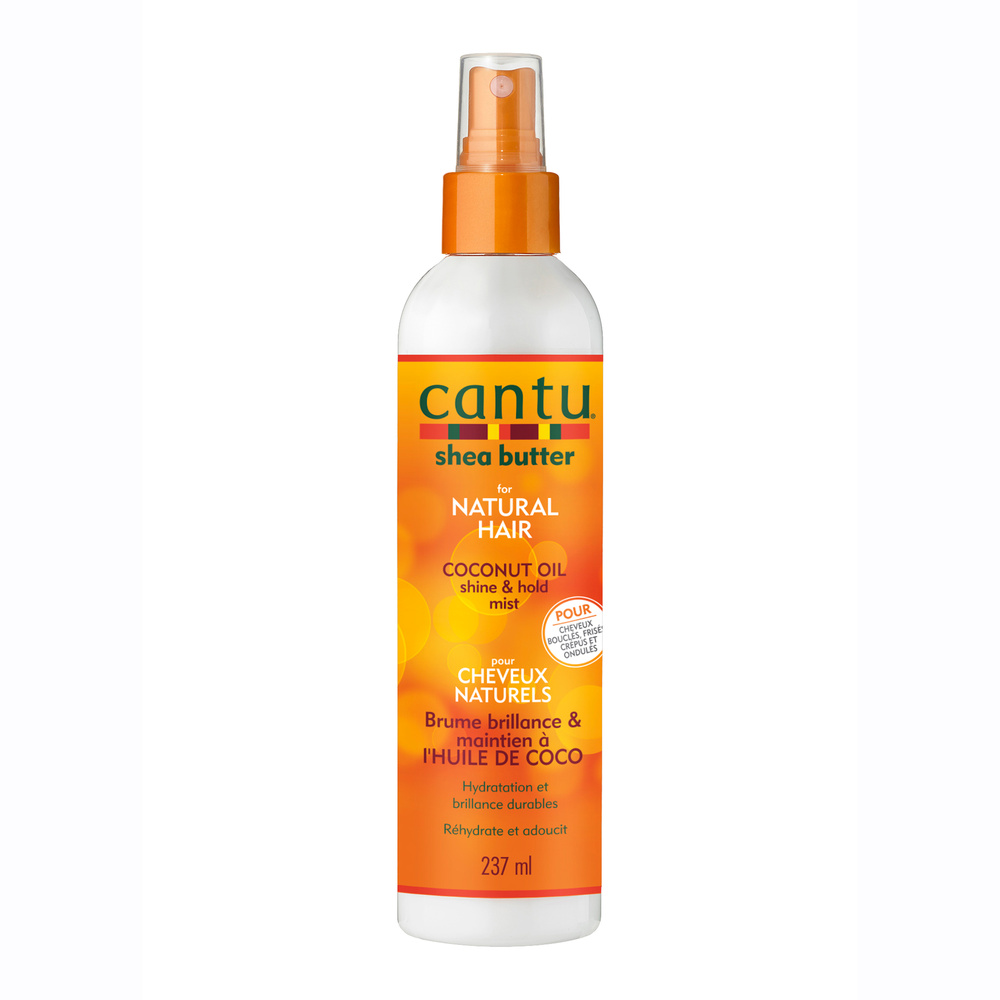 cantu Brume brillance & maintien à l'huile denoix de coco Soin capillaire