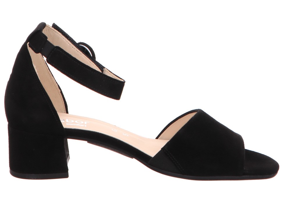 GABOR Komfort Sandalen silber