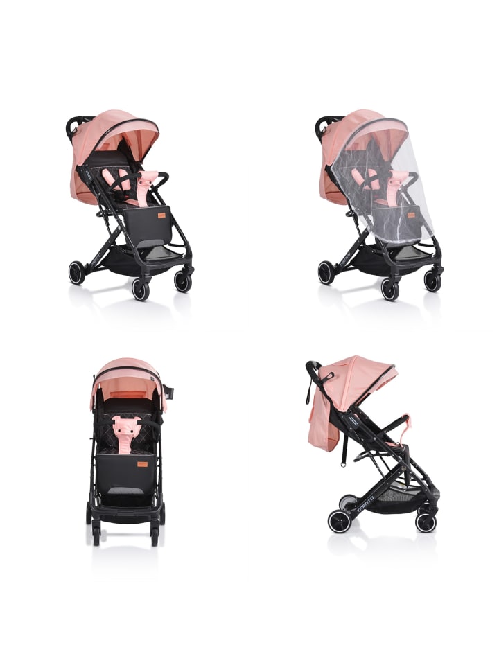 Moni Kinderwagen Buggy Trento in rosa günstig kaufen onesize