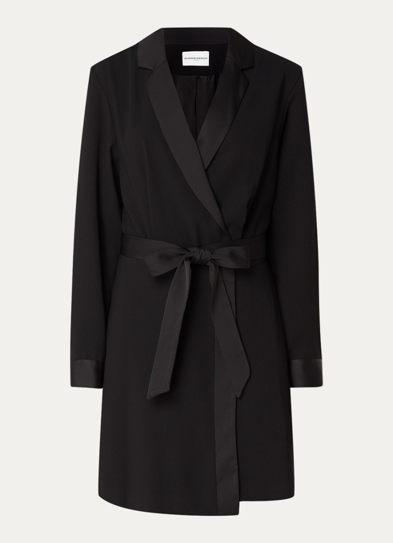 Claudie Pierlot Rosanne - rochie-jachetă scurtă cu centură
