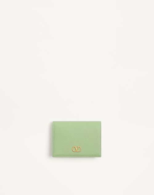 VLogo Signature Wallet i kornet kalveskind