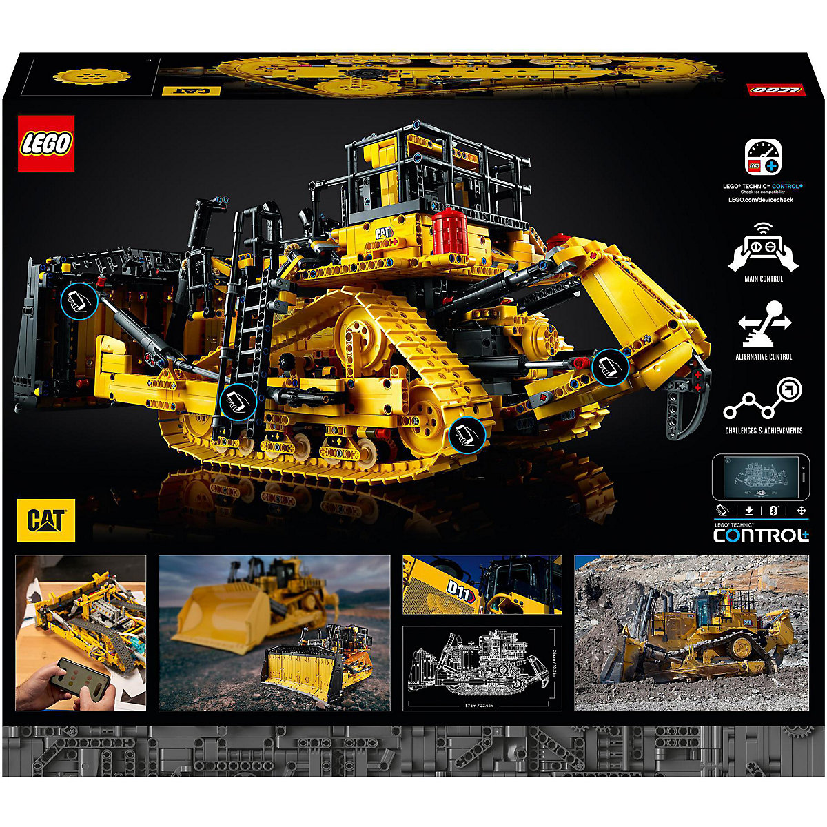 LEGO® Technic 42131 Appgesteuerter Cat® D11 Bulldozer