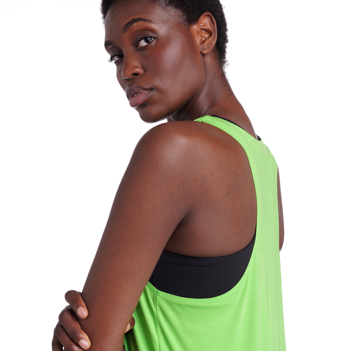 Damen Sport-Top unifarben
