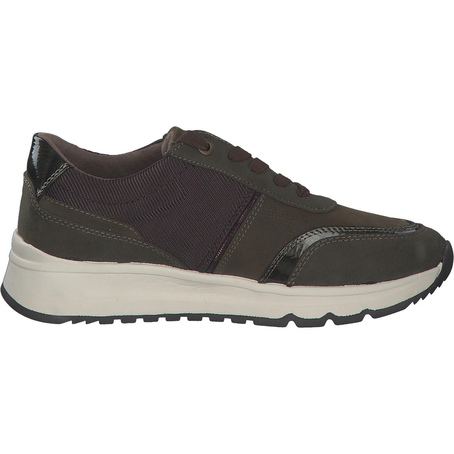Jana Shoes 23705, Sneakers Low, Damen, khaki