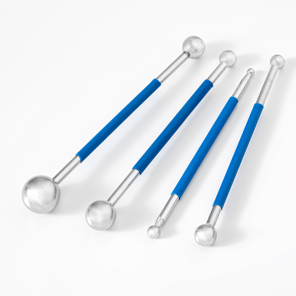 Kraft Werkzeuge Modellierkugel-Werkzeug-Set 4tlg.