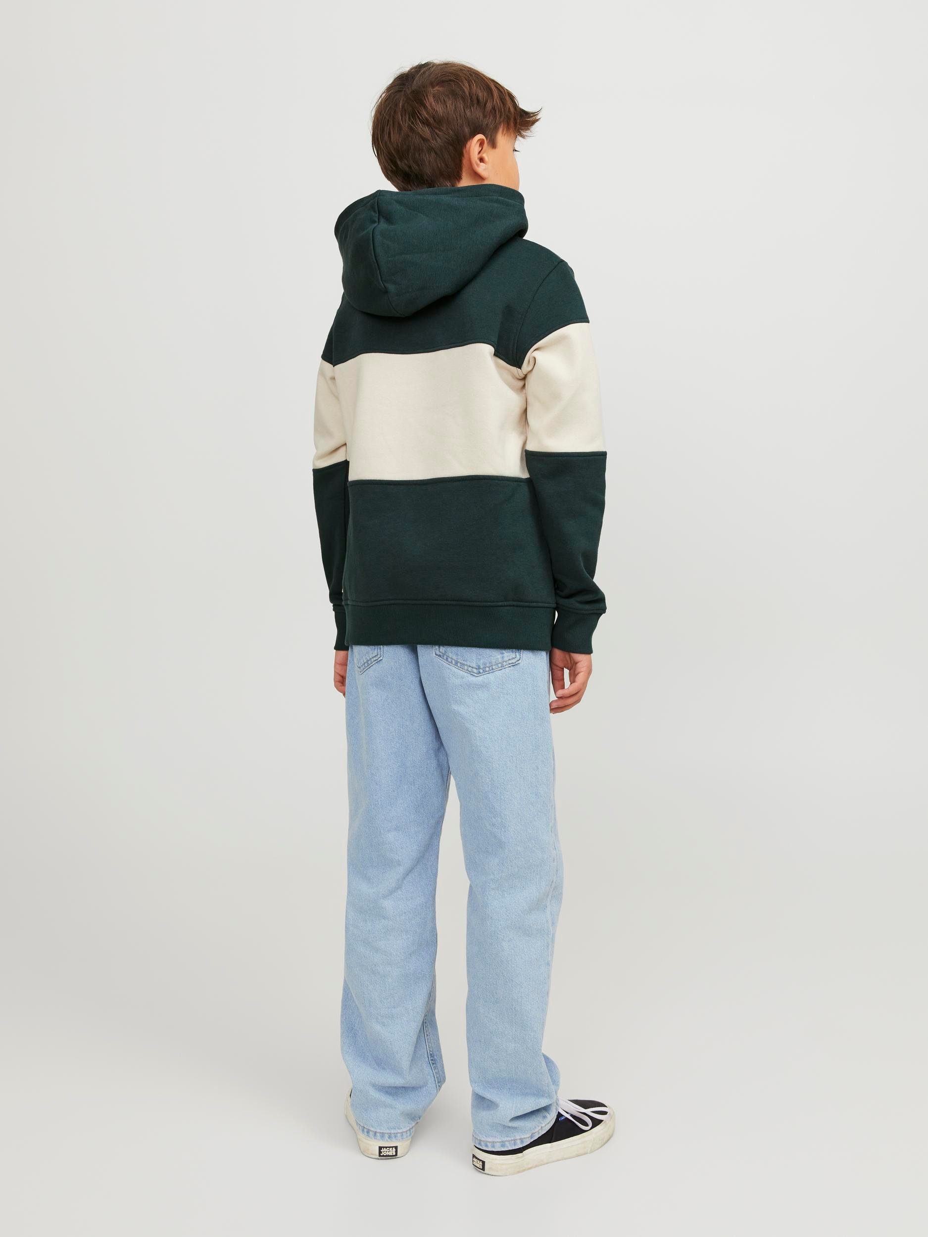 Jack & Jones Junior Hoodie JORLAKEWOOD BLOCK SWEAT H