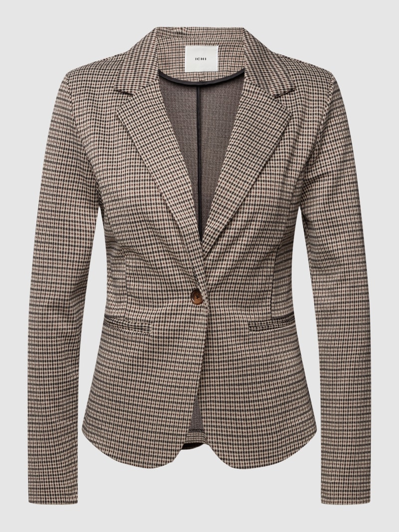 Blazer mit Reverskragen Modell 'IHKate' in beige