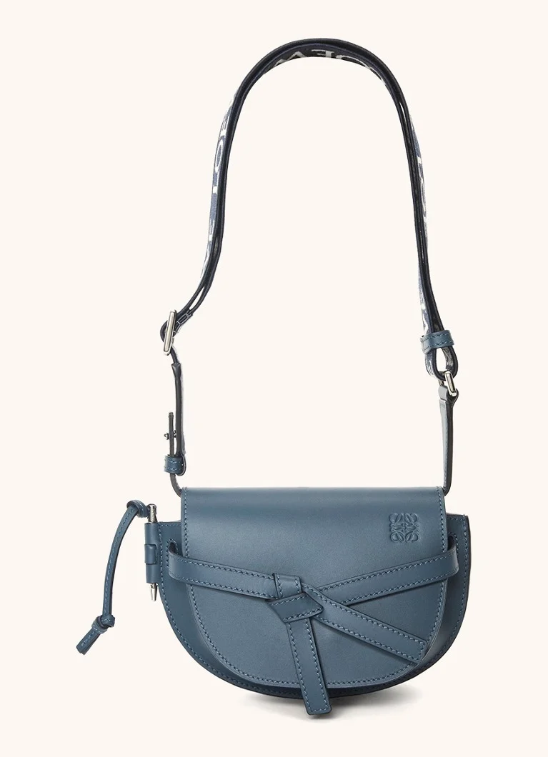 Sac banane double LOEWE Gate en cuir de veau