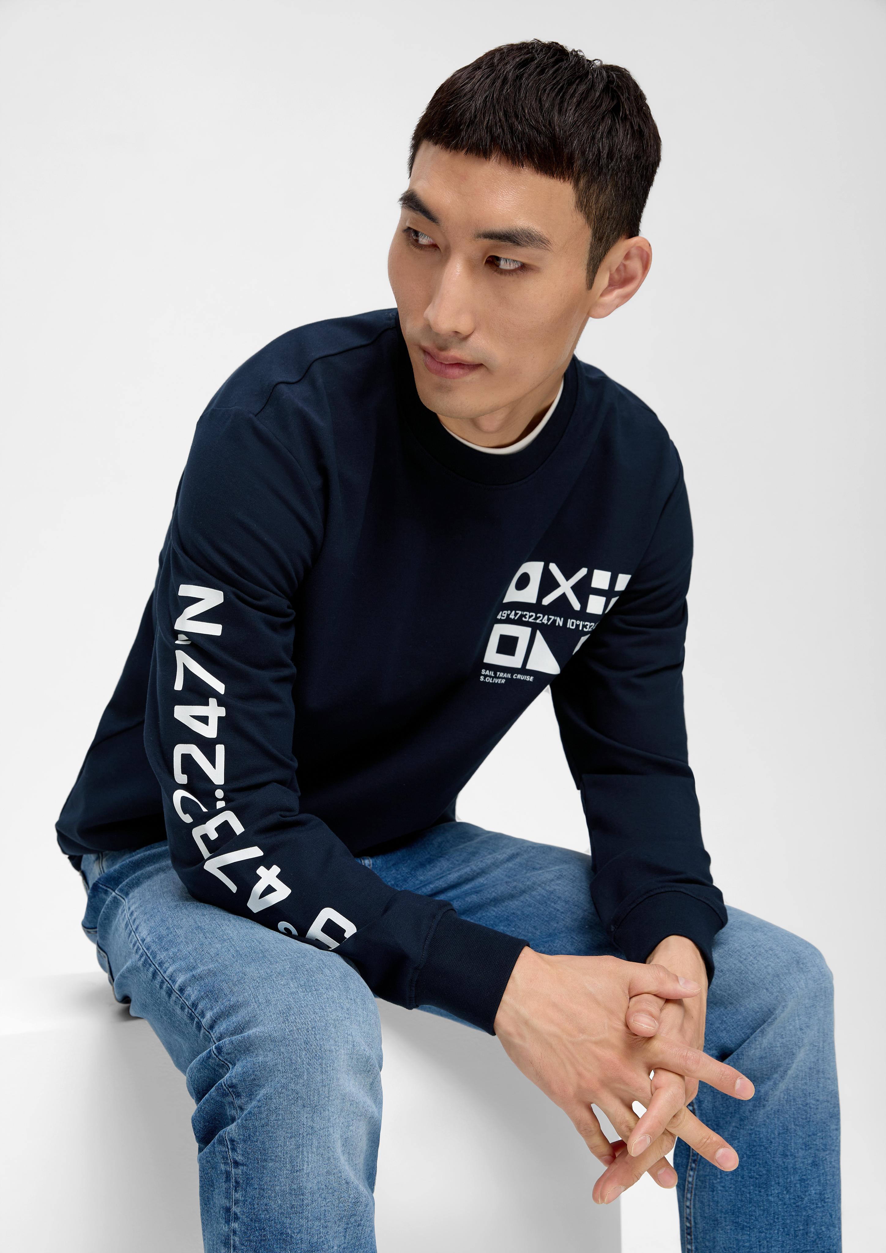 Sweatshirt aus Baumwollstretch  2135703-59D1