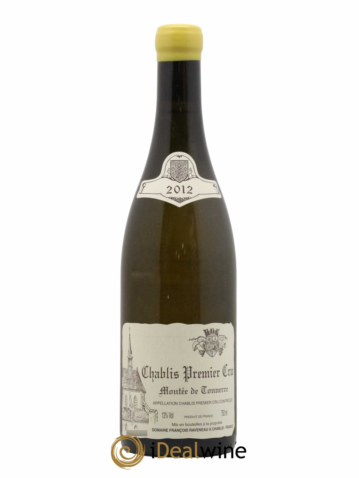 Chablis 1er Cru Montée de Tonnerre Raveneau (Domaine)  2012 - Lot de 1 Bouteille