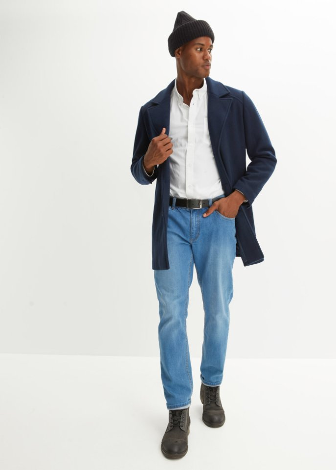 Essential Regular Fit Stretch-Jeans, Straight
