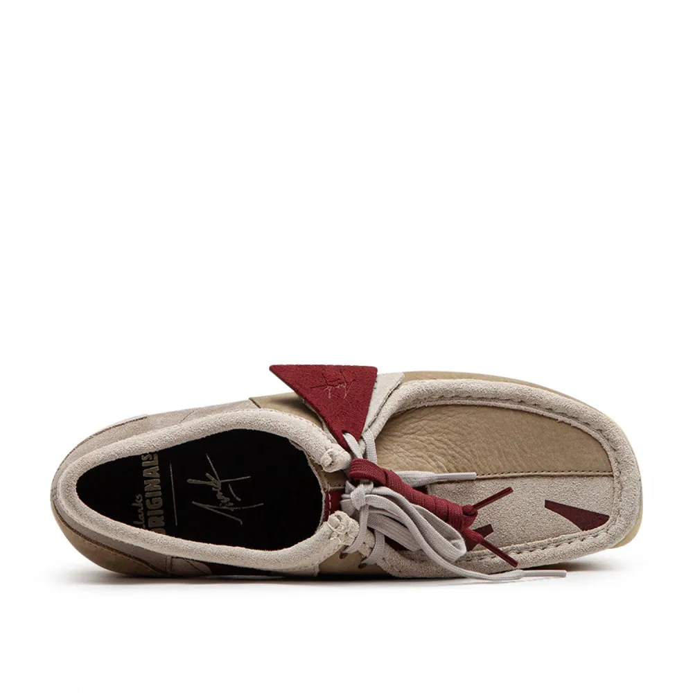 Clarks x Franck Pellegrino Wallabee Combi 261783087 / rot