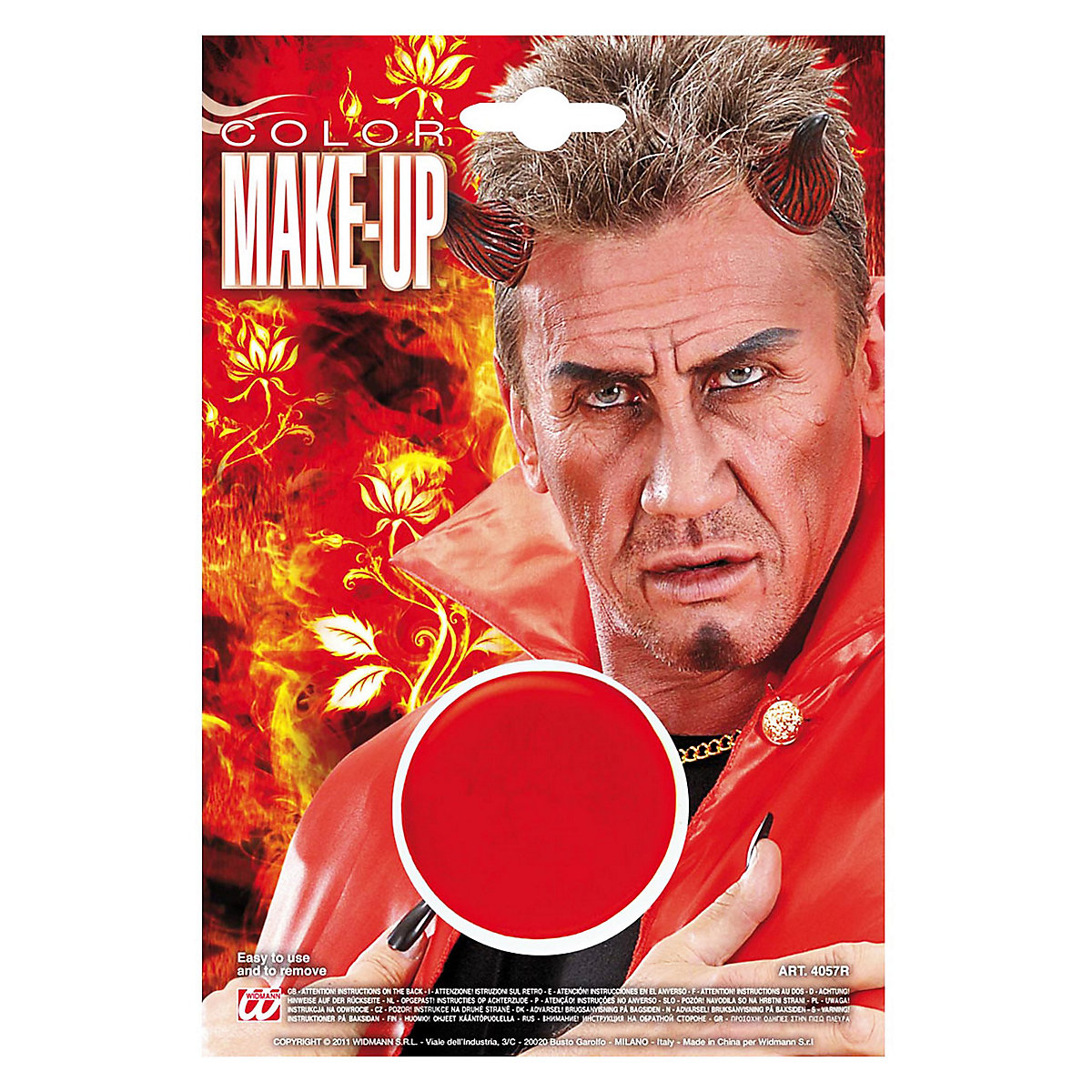 Make-Up Grundierung rot