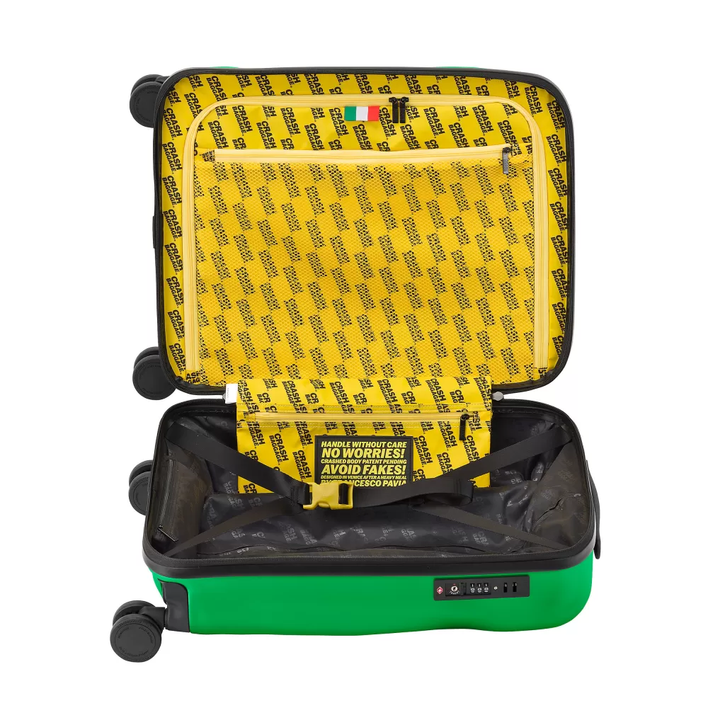 Crash Baggage Handgepäcktrolley mit 4 Rollen 55 cm Cabin Small New Icon 40 Liter