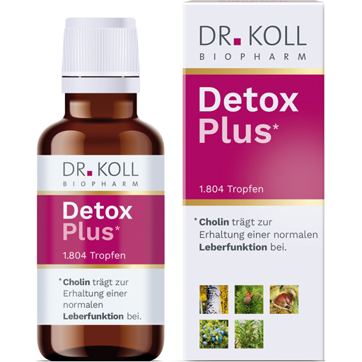DETOX Plus Dr.Koll Gemmo Komplex Cholin Tropfen  50 ml  Tropfen
