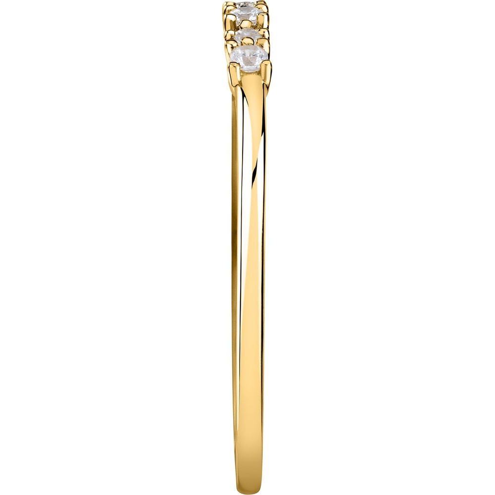 Live Diamond Bague pour femme 375 Or jaune recylé or jaune Bague