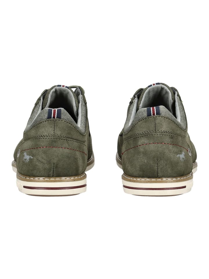 Mustang Halbschuhe in Oliv günstig kaufen